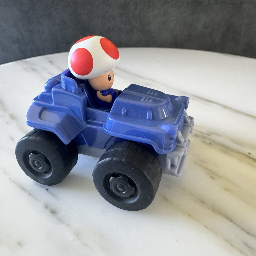 Toad SUV Cart Hot Wheels Die-Cast Car - The Super Mario Bros. Movie